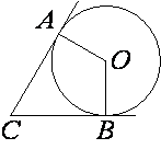 Окружность с центром на стороне ас треугольника авс проходит через вершину с и касается прямой